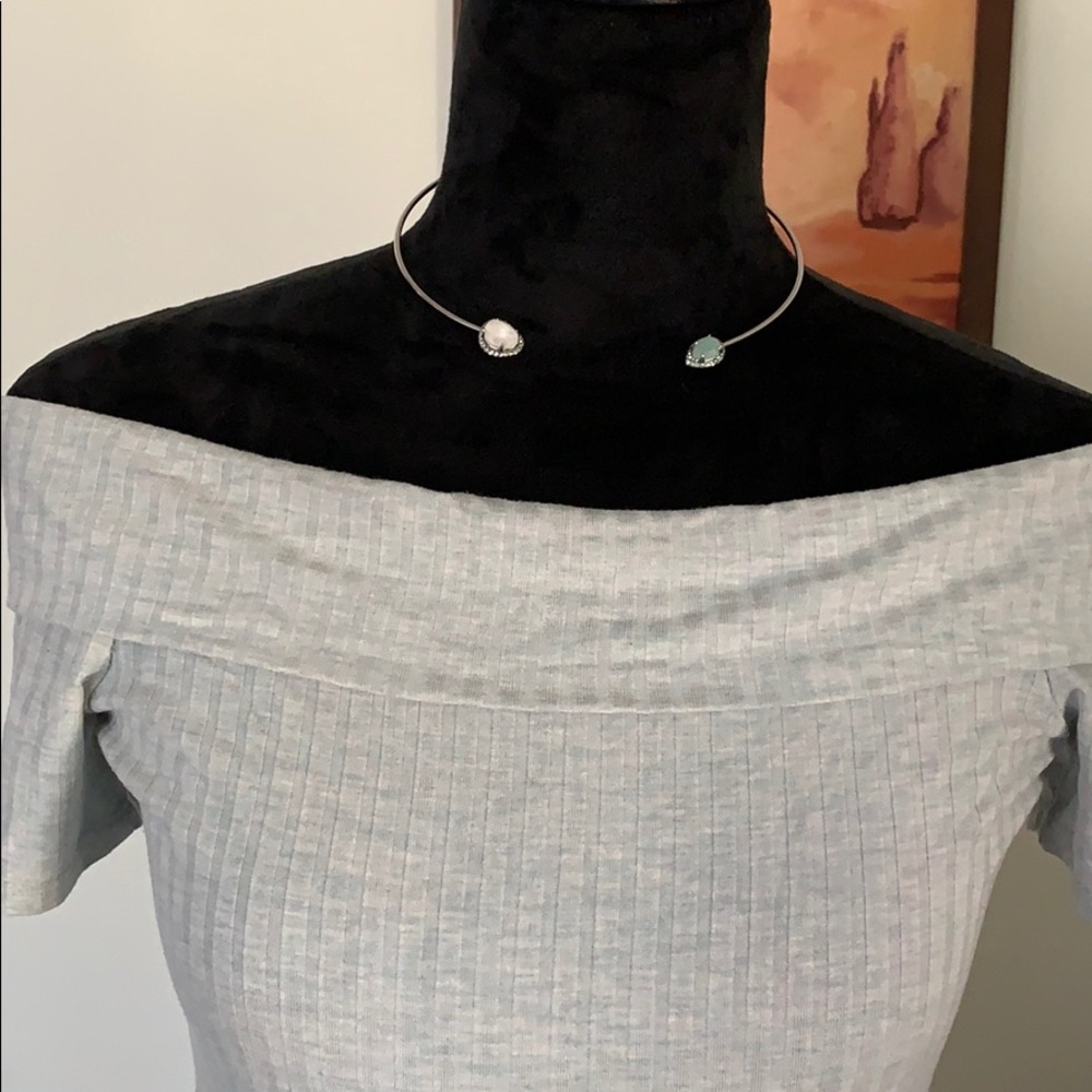 Chloe + Isabel Bianca Open Collar Necklace
